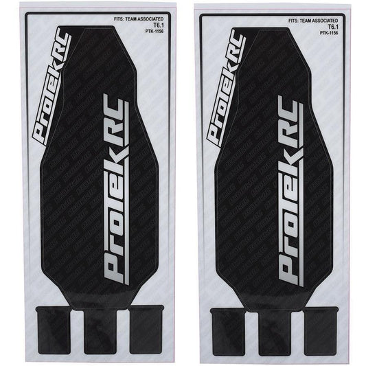 ProTek RC Associated T6.1 "Thick" Precut Chassis Protective Sheet (2)