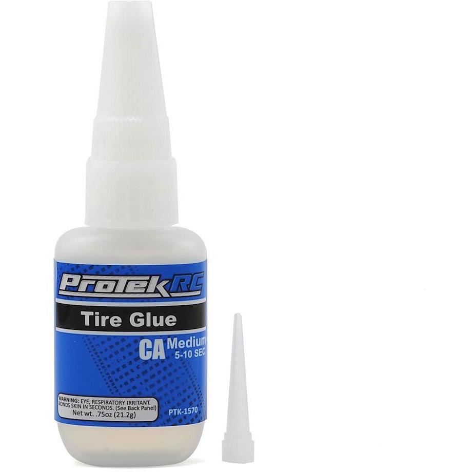 ProTek RC CA Tire Glue w/Glue Tip (Medium) (0.75oz)