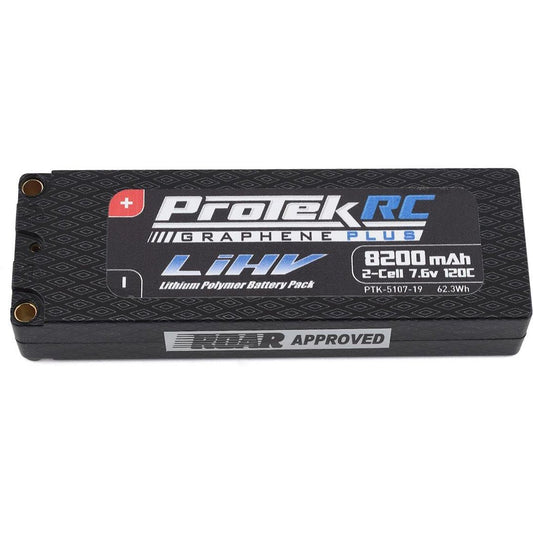 ProTek RC 2S 120C Si-Graphene + HV LiPo Battery (7.6V/8200mAh)
