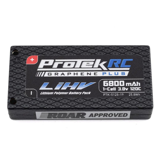 ProTek RC 1S 120C Si-Graphene + HV LiPo Battery (3.8V/6800mAh)