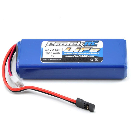 ProTek RC LiFe Mugen/AE/8ight-X Receiver Battery Pack (6.6V/1600mAh)