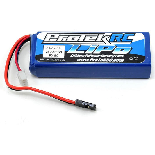 ProTek RC LiPo Receiver Battery Pack (7.4V/2300mAh) (Mugen/AE/8ight-X)