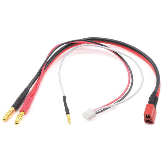 ProTek RC 2S Charge/Balance Adapter (T-Style Ultra Plug to 4mm Bullet)