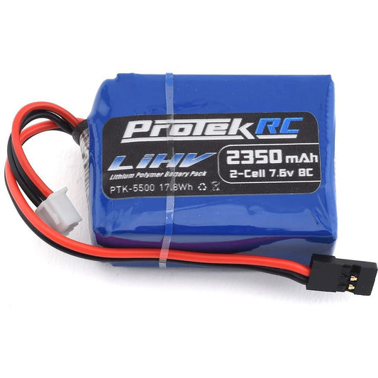ProTek RC HV LiPo Receiver Battery Pack (HB/TLR 8IGHT) (7.6V/2350mAh)