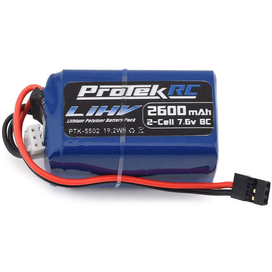 ProTek RC HV LiPo Hump Receiver Battery Pack (Kyosho/Tekno) (7.6V/2600mAh)