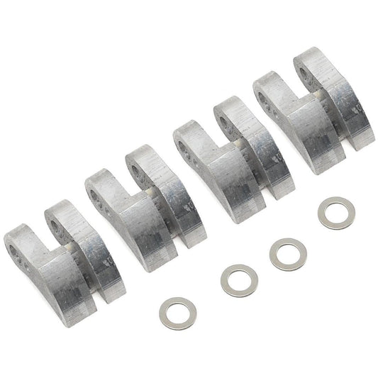 ProTek RC Mugen 4 Shoe 6061 Aluminum Clutch Shoes (4)