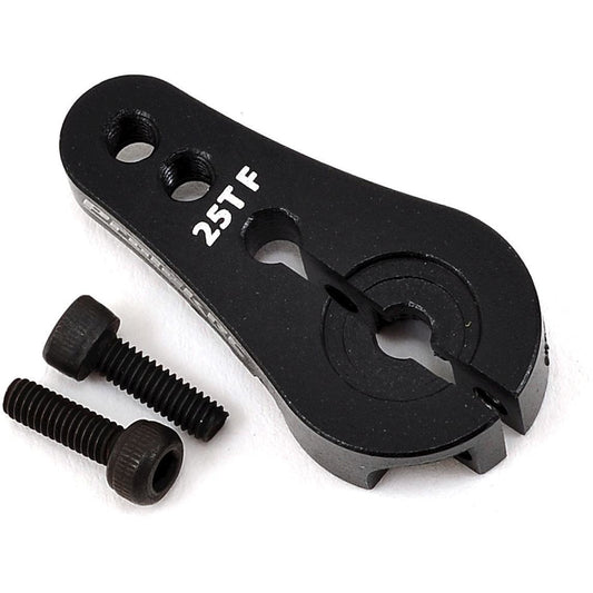 ProTek RC 4mm Aluminum Short Clamping Servo Horn (Black) (25T)