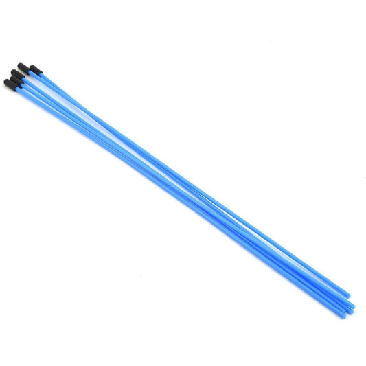 ProTek RC Antenna Tube w/Caps (Blue) (5)
