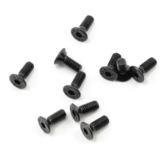 ProTek RC 3x8mm "High Strength" Flat Head Screws (10)