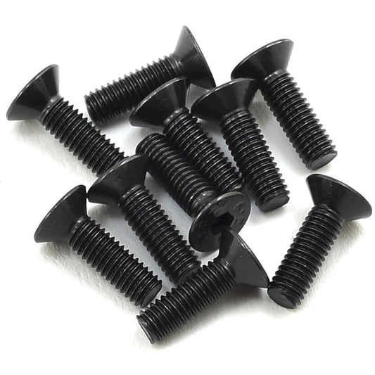 ProTek RC 3x10mm "High Strength" Flat Head Screws (10)