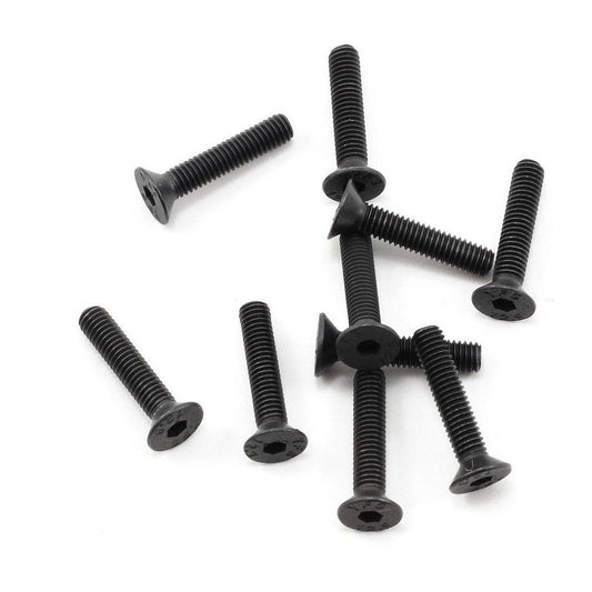ProTek RC 3x15mm "High Strength" Flat Head Screws (10)