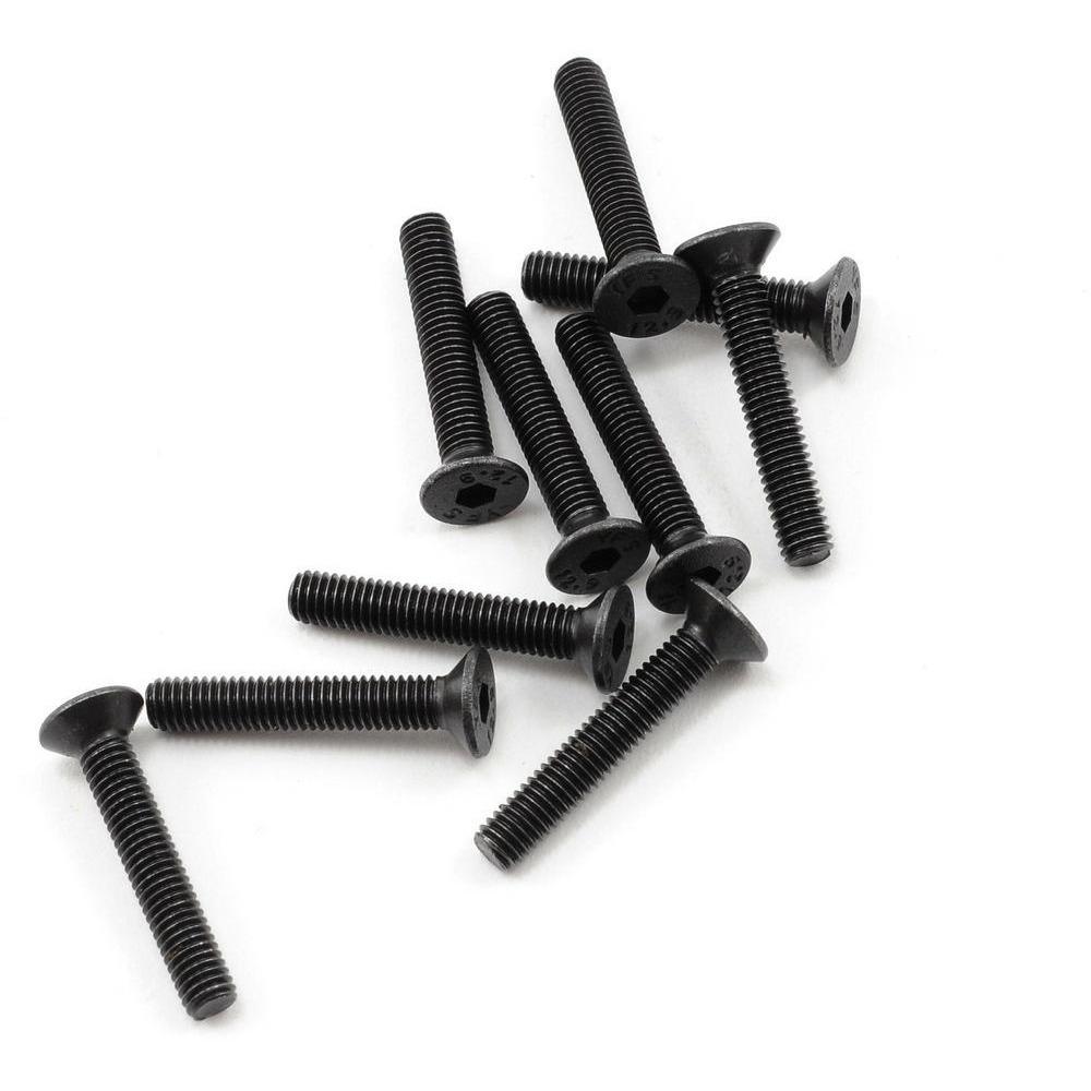 ProTek RC 3x18mm "High Strength" Flat Head Screws (10)