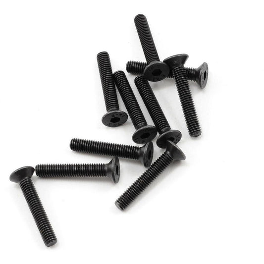 ProTek RC 3x18mm "High Strength" Flat Head Screws (10)