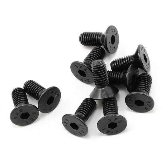 ProTek RC 5x12mm "High Strength" Flat Head Screws (10)