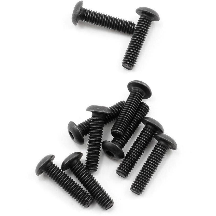 ProTek RC 2.5x10mm "High Strength" Button Head Screws (10)