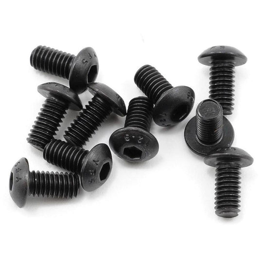 ProTek RC 4x8mm "High Strength" Button Head Screws (10)