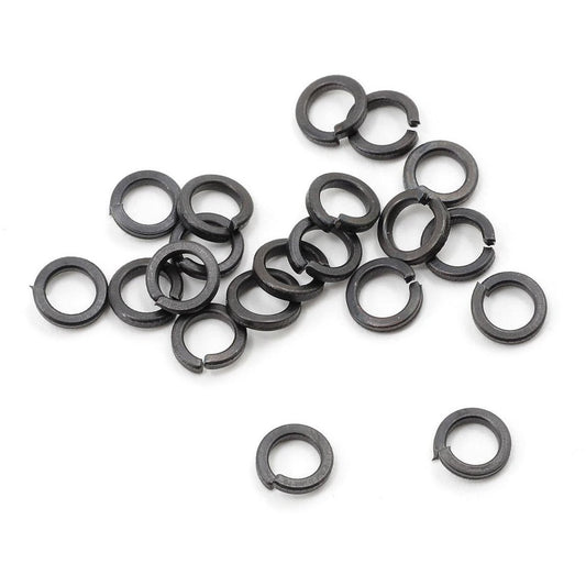 ProTek RC 4mm "High Strength" Black Lock Washers (