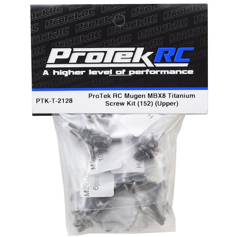 ProTek RC Mugen MBX8 Titanium Screw Kit (152) (Upper)