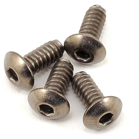 ProTek RC 4-40 x 1/4" Titanium Button Head Hex Screw (4)