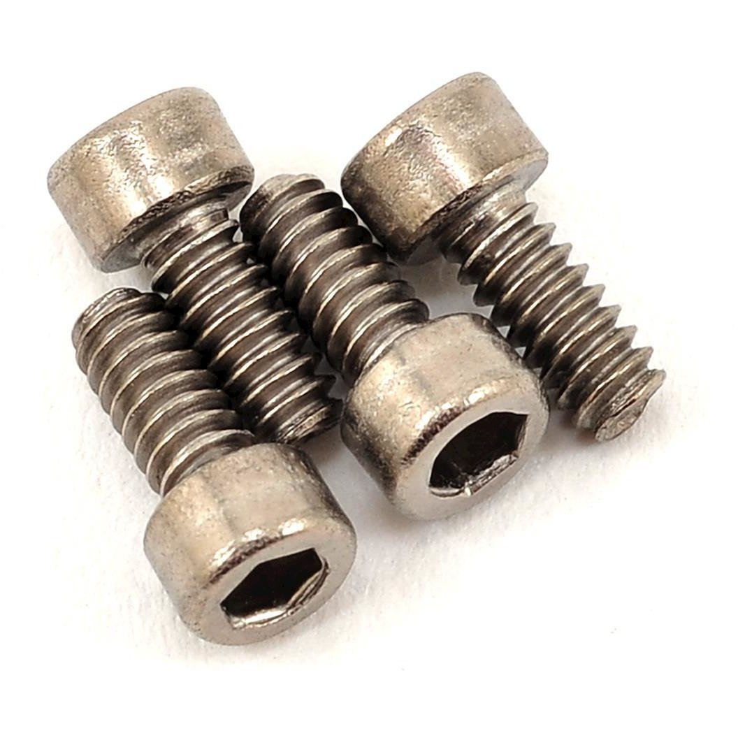 ProTek RC 4-40 x 1/4" Titanium Cap Head Hex Screw (4)