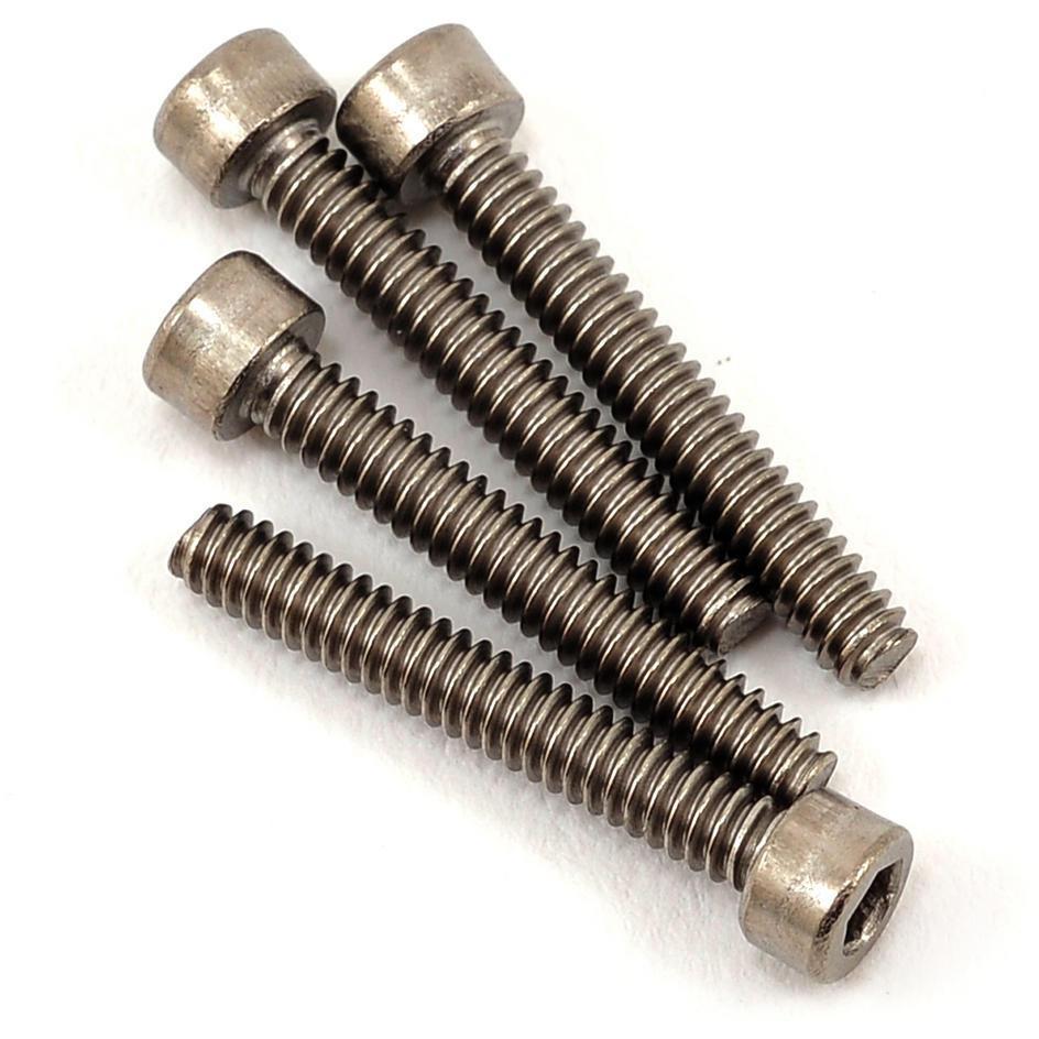 ProTek RC 4-40 x 3/4" Titanium Cap Head Hex Screw (4)