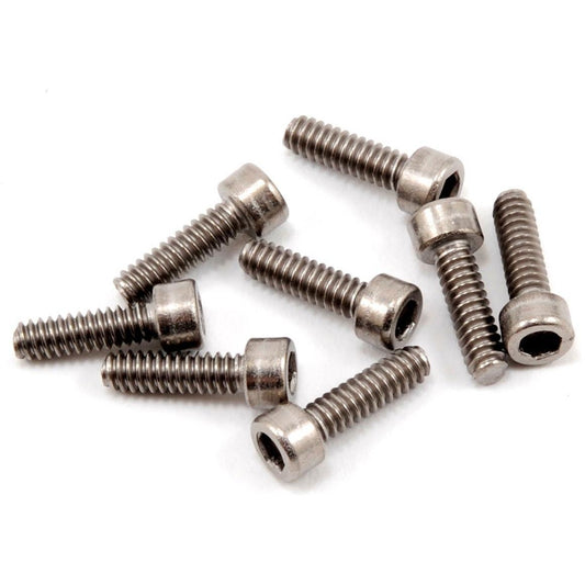 ProTek RC 4-40 x 3/8" Titanium Cap Head Hex Screw (8)
