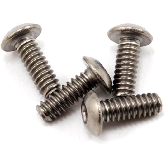 ProTek RC 4-40 x 5/16" Titanium Button Head Hex Screw (4)