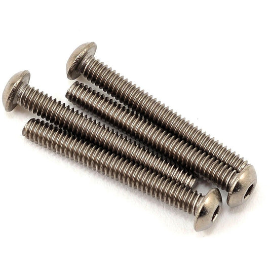 ProTek RC 5-40 x 1" Titanium Button Head Hex Screw (4)