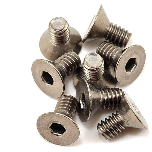 ProTek RC 5-40 x 1/4" Titanium Flat Head Hex Screw (8)