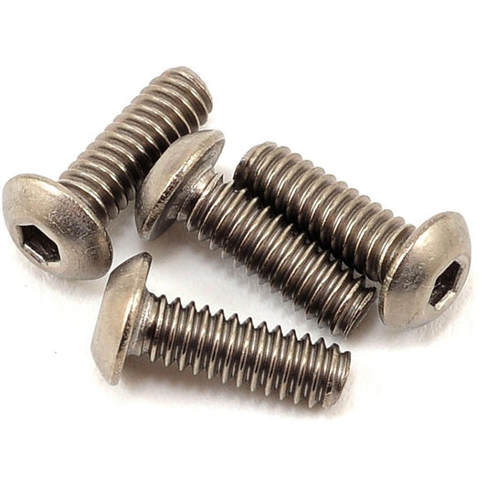 ProTek RC 5-40 x 3/8" Titanium Button Head Hex Screw (4)