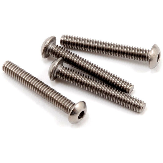 ProTek RC 5-40 x 7/8" Titanium Button Head Hex Screw (4)