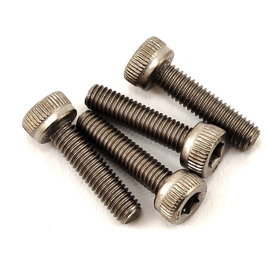 ProTek RC 3x12mm Titanium Cap Head Hex Screw (4)