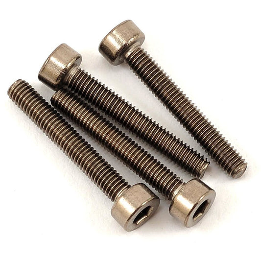ProTek RC 3x20mm Titanium Cap Head Hex Screw (4)