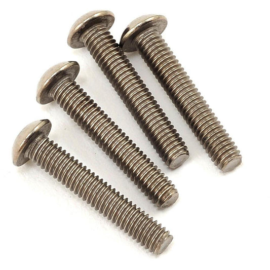 ProTek RC 4x22mm Titanium Button Head Hex Screw (4)