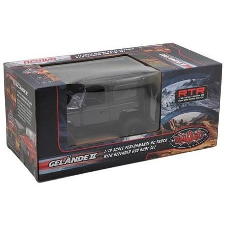 RC4WD 1/18 Gelande II RTR Scale Mini Crawler w/Defender D90 Body Set& 2.4GHz Radio