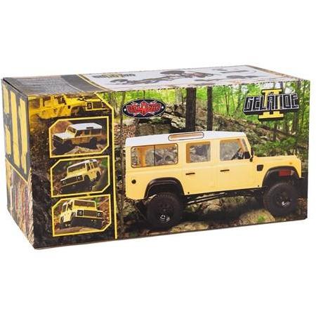 RC4WD 1/10 Gelande II "LWB" RTR Scale Crawler w/D110 Body Set
& 2.4GHz Radio