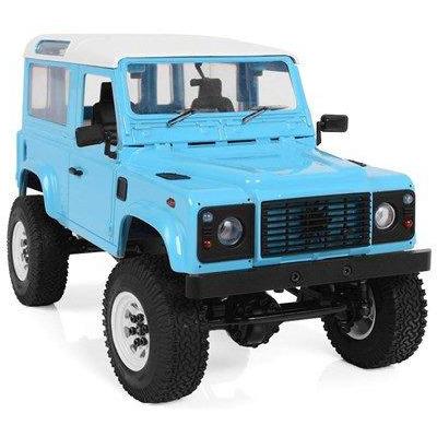 RC4WD 1/18 Gelande II RTR Scale Mini Crawler w/D90 Body Set (Blue)
& 2.4GHz Radio