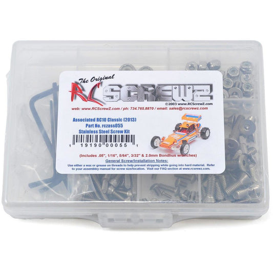 RC Screwz Associated RC10 Classic Stainless Steel Screw Kit