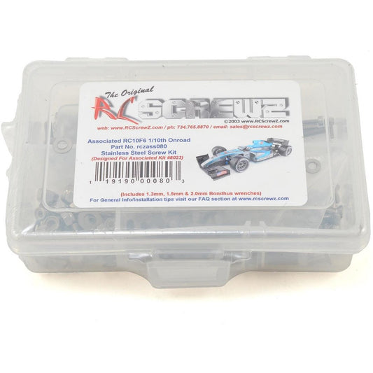 RC Screwz Associated RC10F6 Stainless Steel Screw Kit