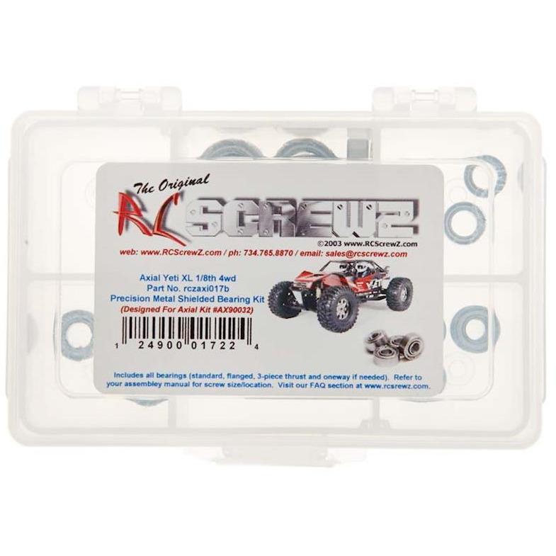 RC Screwz Precision Bearing Kit Yeti XL 4WD