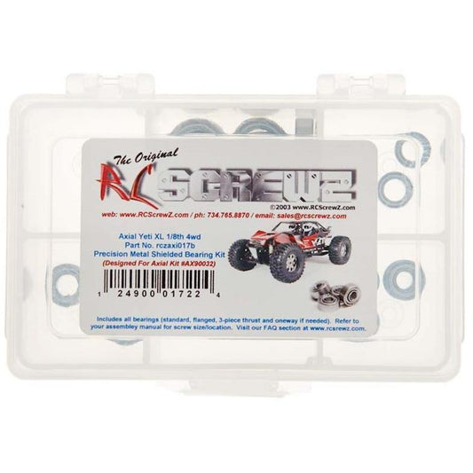RC Screwz Precision Bearing Kit Yeti XL 4WD