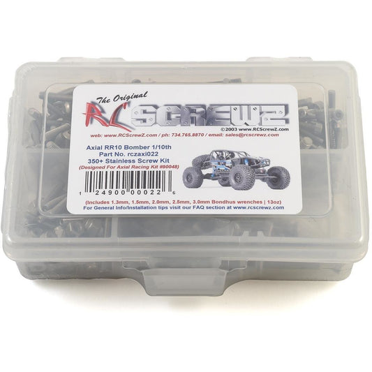 RC Screwz Axial RR10 Bomber Crawler Stainless Steel Screw Kit