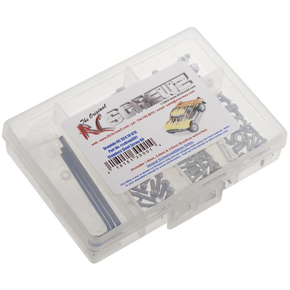 RC Screwz DROM001 SS Screw Kit Dromida SC4.18 RTR
