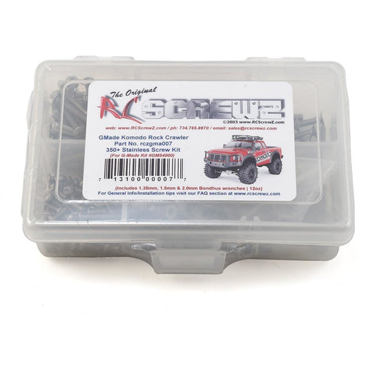 RC Screwz GMade Komodo Stainless Steel Screw Kit