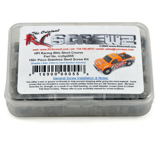 RC Screwz HPI Blitz Stainless Steel Screw Kit