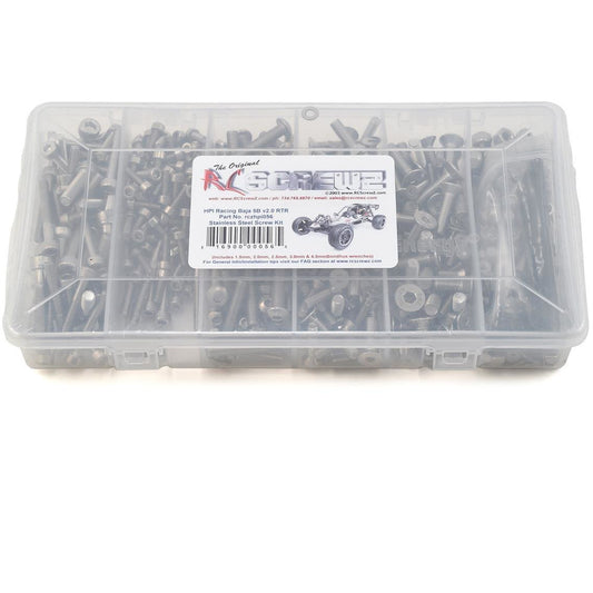 RC Screwz HPI Racing Baja 5B v2.0 Stainless Steel Screw Kit