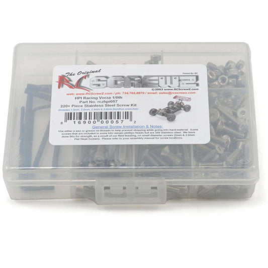 RC Screwz HPI Vorza Buggy Stainless Steel Screw Kit
