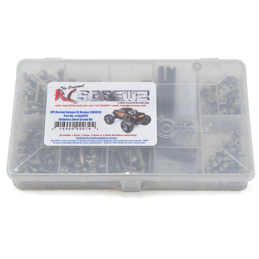 RC Screwz HPI Racing Savage XL Octane Stainless Steel Screw Kit