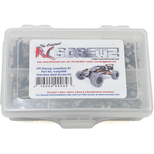 RC Screwz HPI Jumpshot ST Stainless Steel Screw Kit