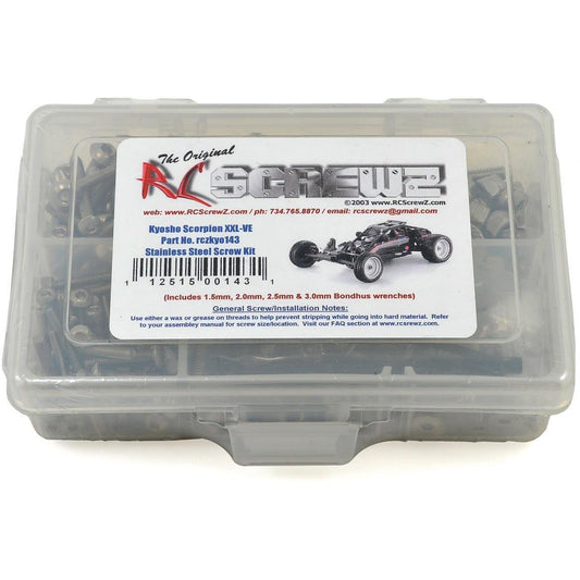 RC Screwz Kyosho Scorpion XXL VE Stainless Steel Screw Kit